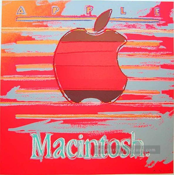 Apple 2 Andy Warhol Oil Paintings